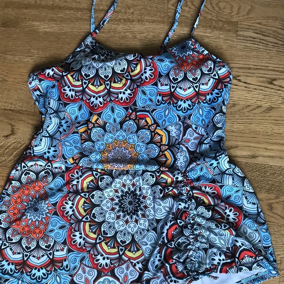 Beautiful Boho Tankini Top - Picture 2 of 11